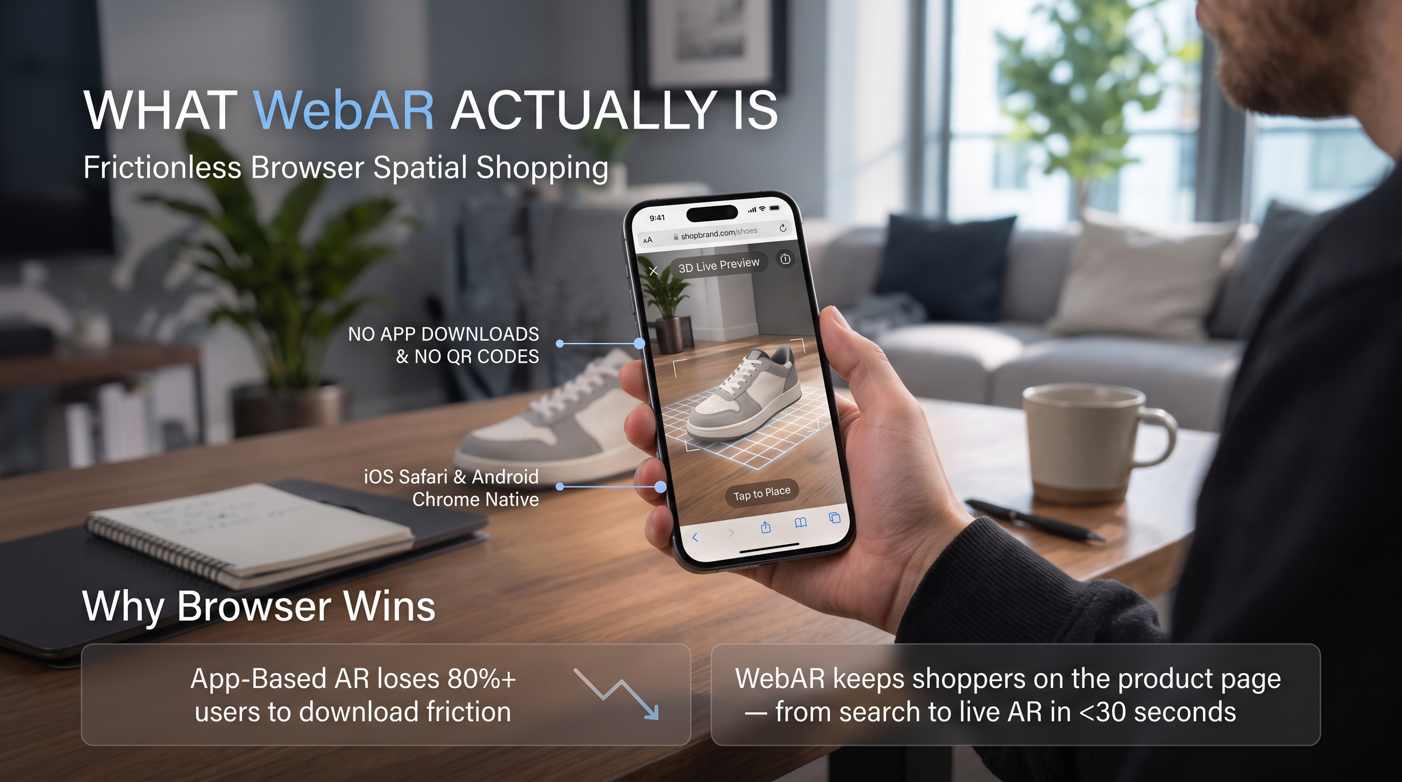 WebAR Mobile Product Experience