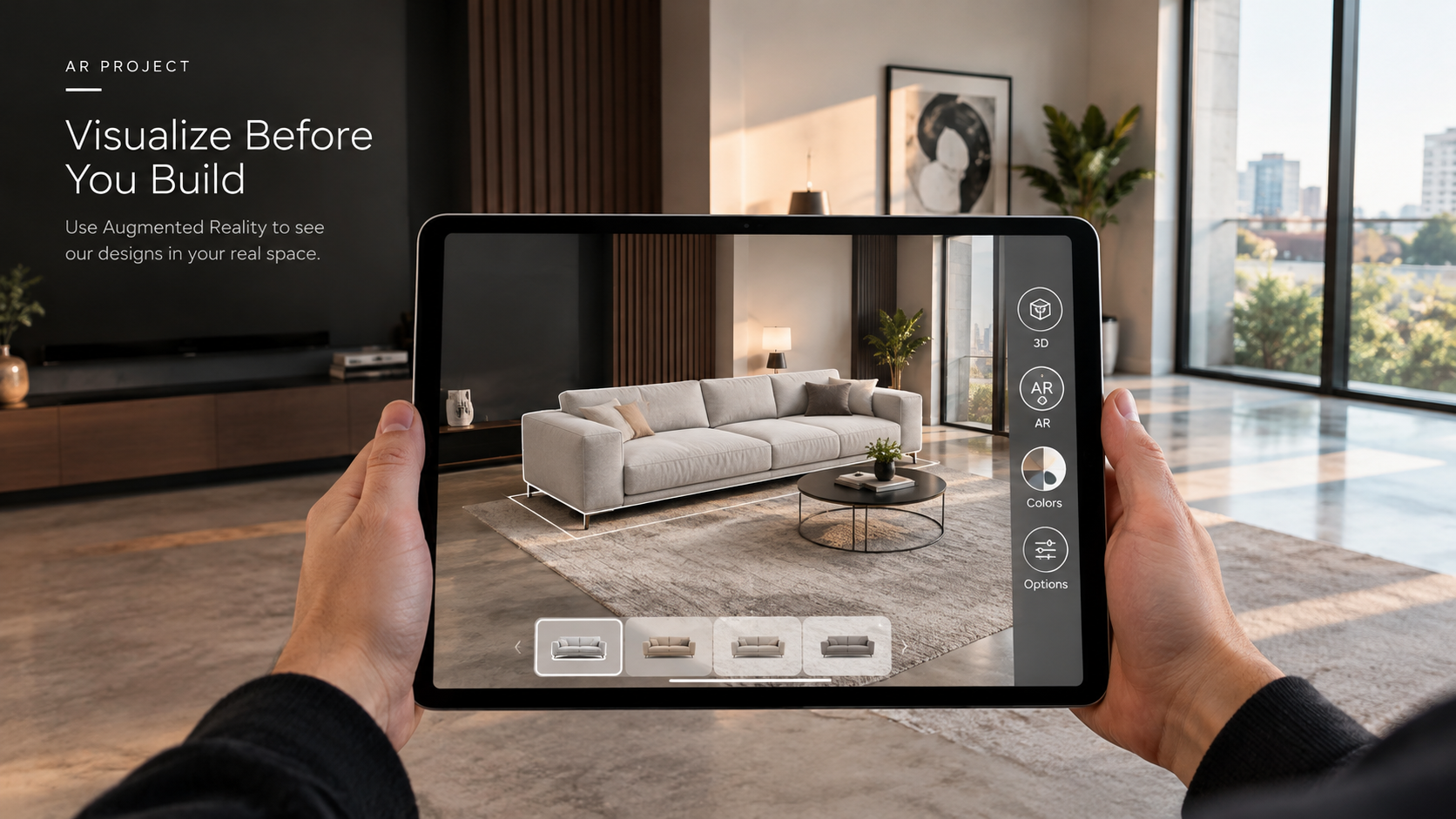 Real-time room placement