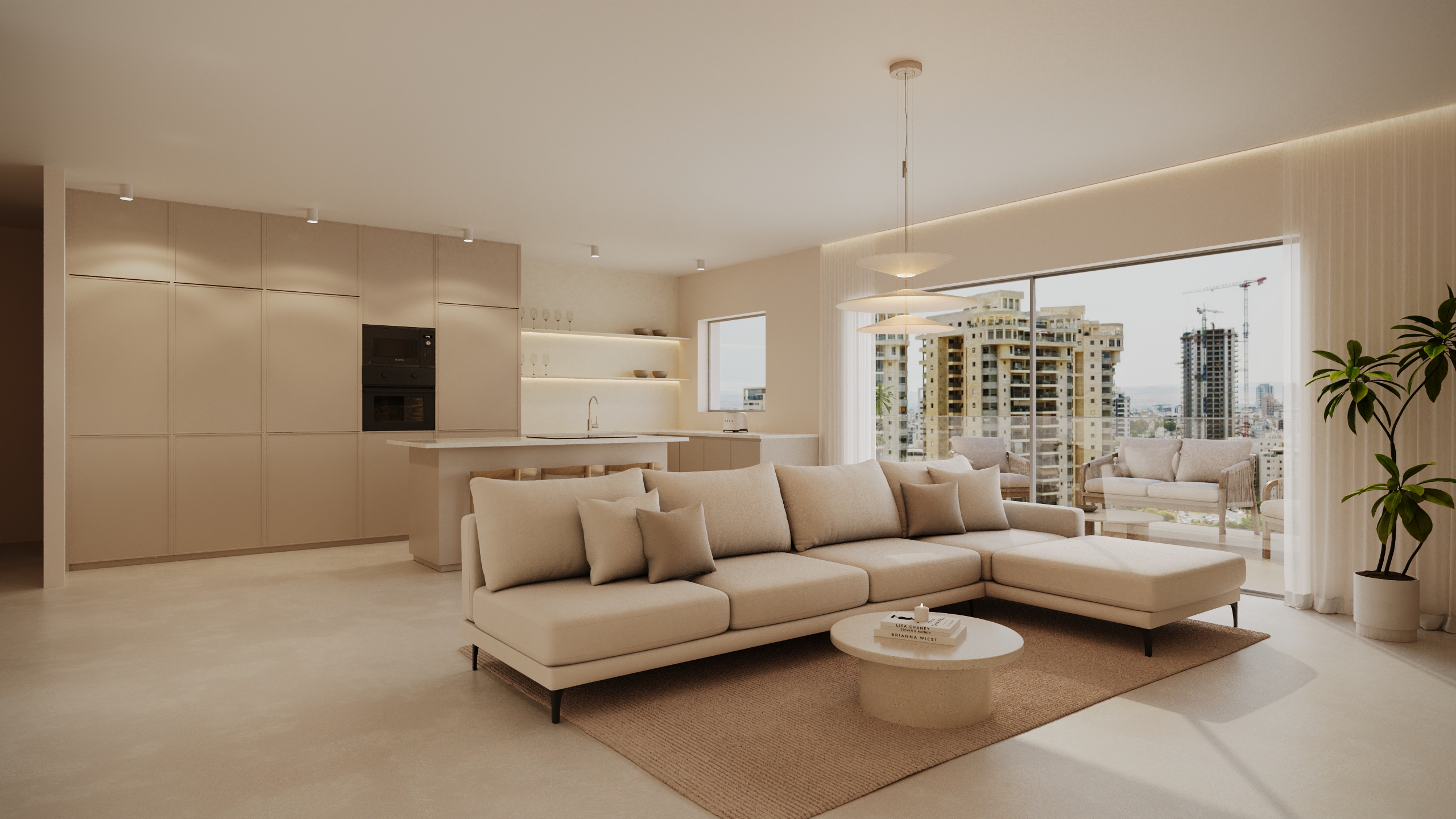Nevegan Luxury Penthouse Apartment CGI