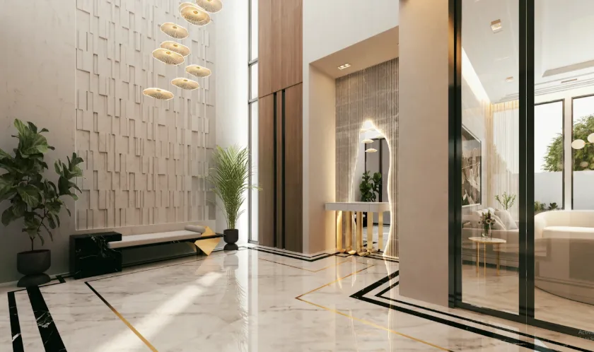 Kumar Luxury Lobby Foyer CGI